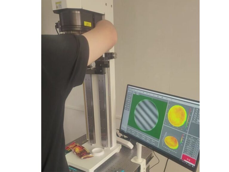 Precision rod lens centration testing — eccentricity measurement at HSD Optical using horizontal-axis setup for micro rod lenses
