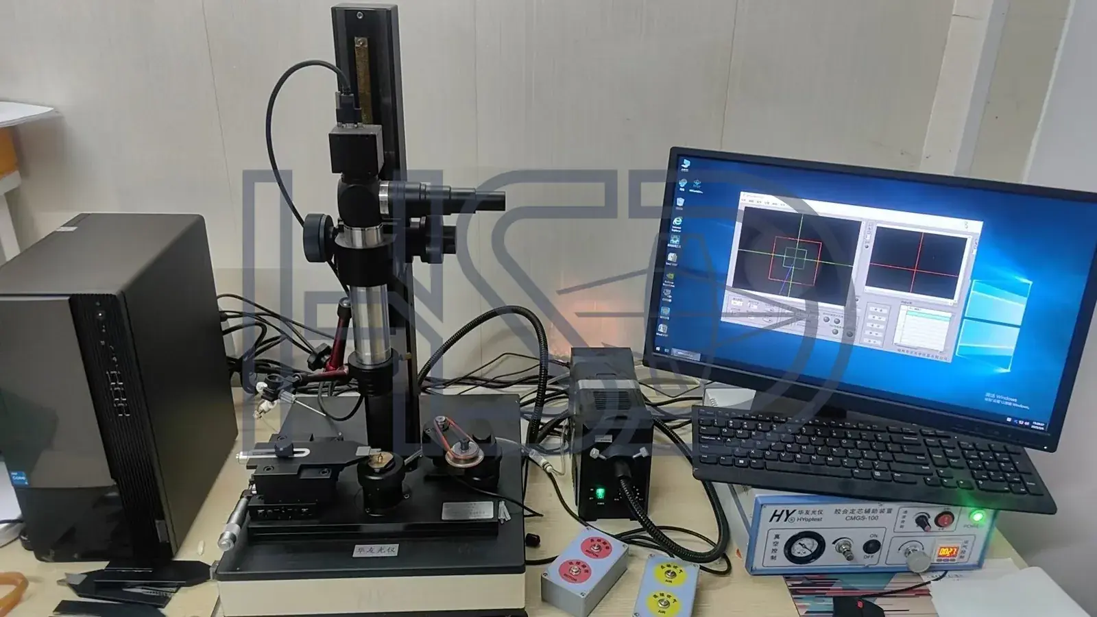 HSD optical inspection bench