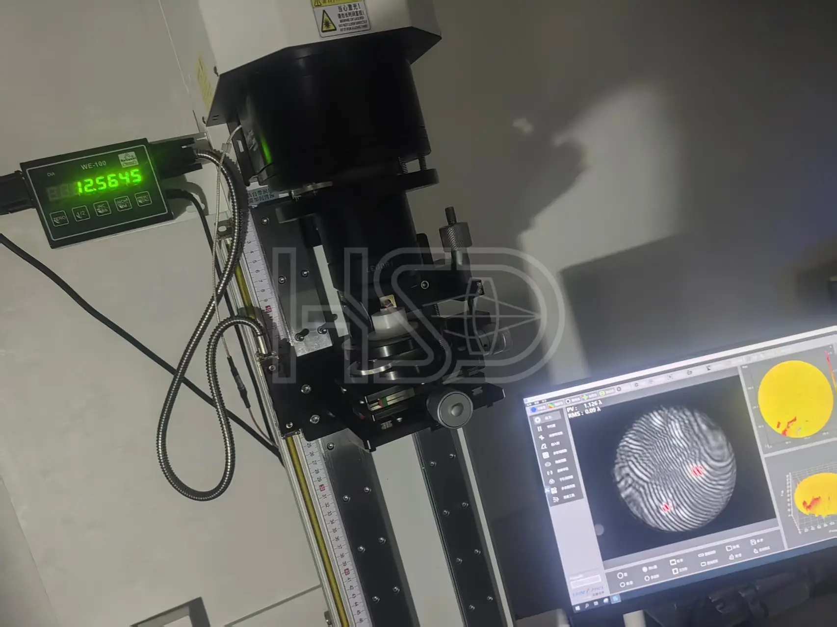 Inspection record for this product line — real measured surface data