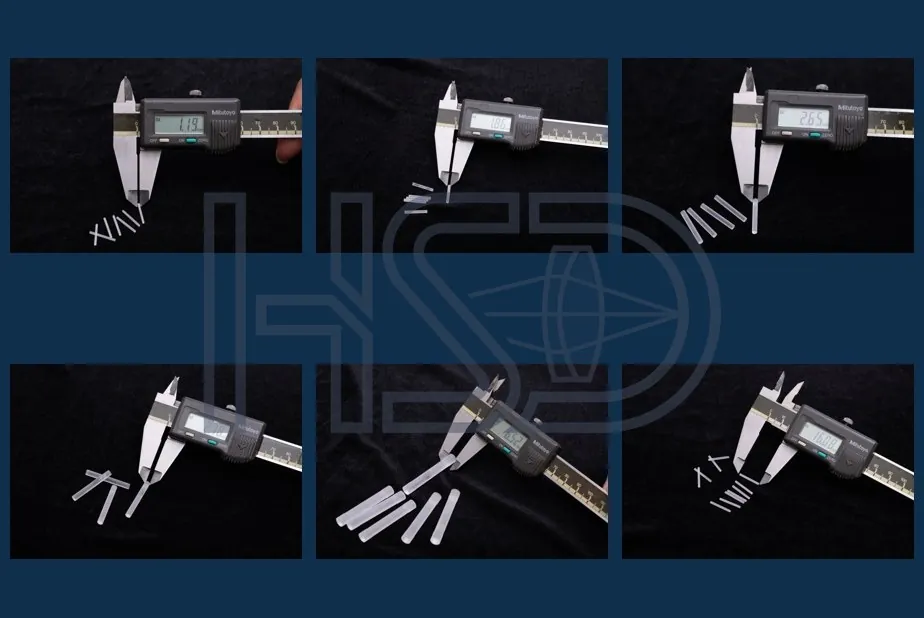 HSD rod lens range — Φ1.19 to Φ16.08 mm