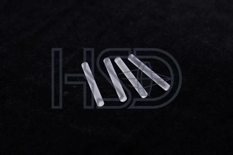 Uncoated rod lens blank for coating laboratories